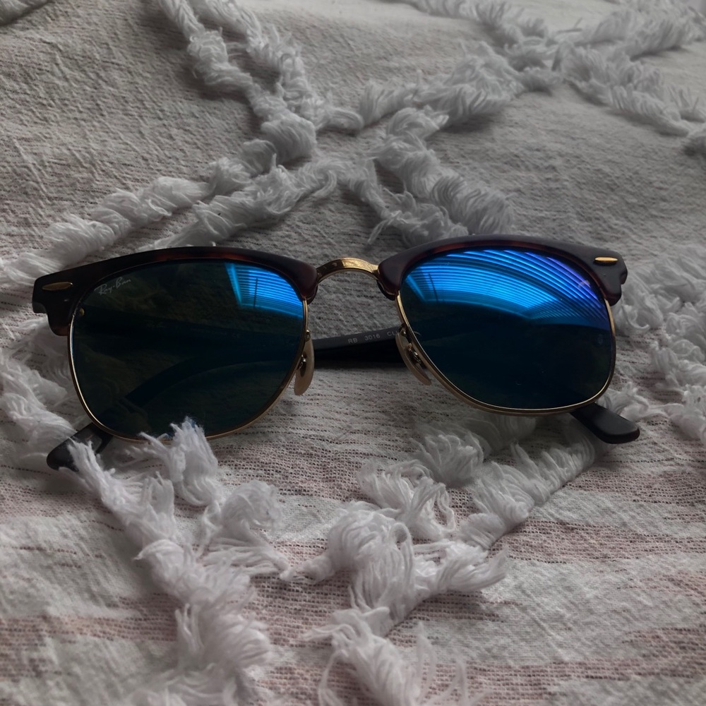 RAYBAN Cheetah Clubmaster Sunglasses